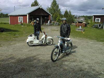 Stenmark med sina fina Crescenter. 