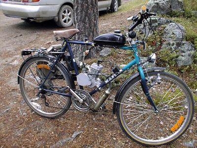 g. det är ju Olles motorkoverterade mountainbike med kinesmotor HD41,,