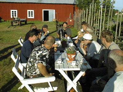 e. Här planeras inför besök i Storbränna kommande helg